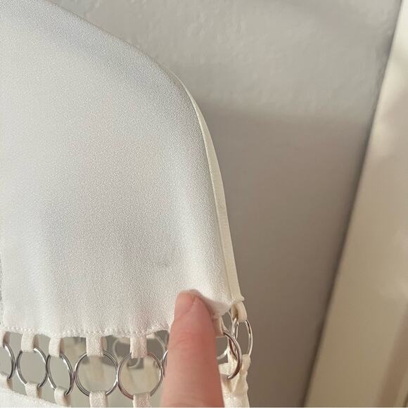 A.L.C. Sheila O-Ring Ivory Blouse - Picture 5 of 10